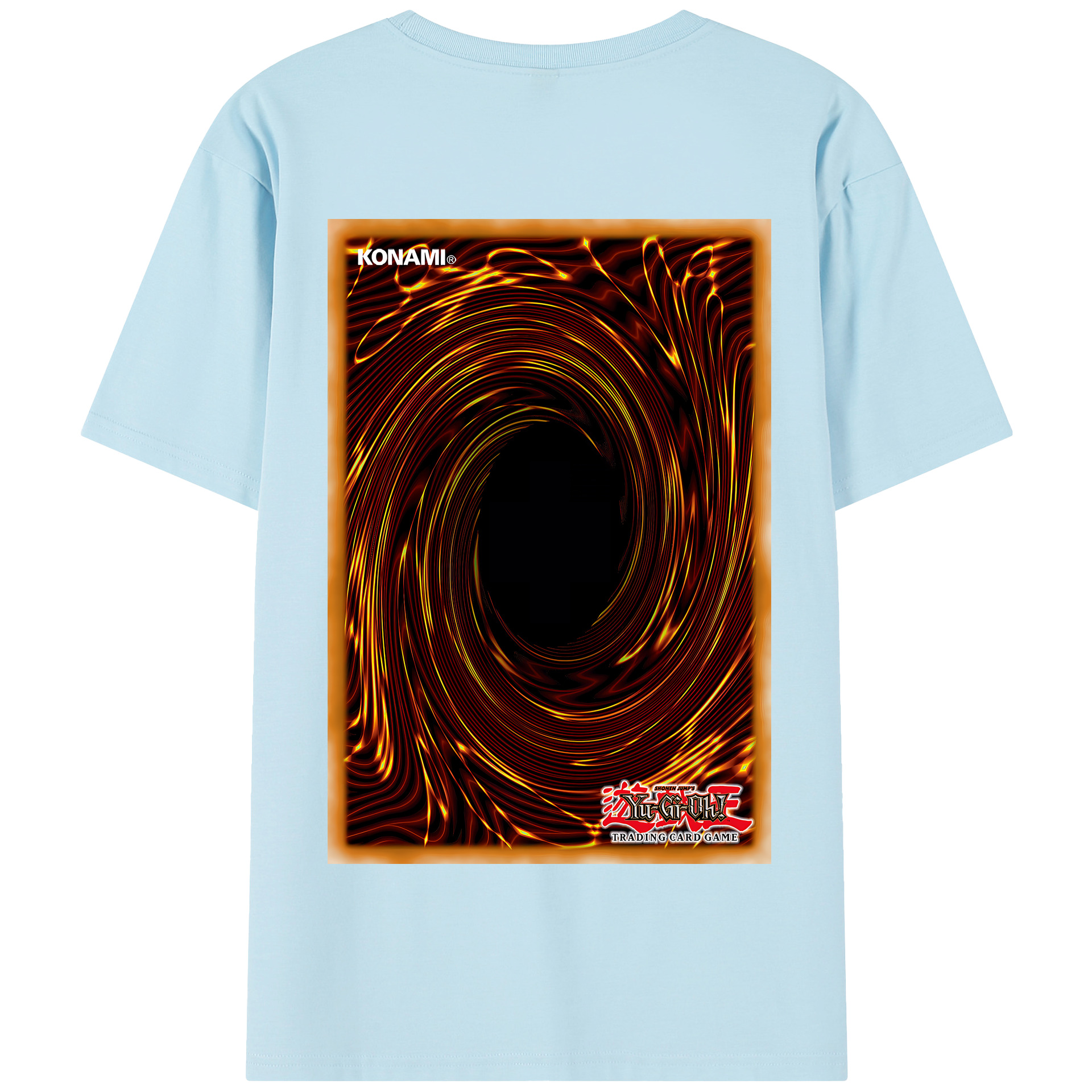 （画像用） 遊☆戯☆王 Yu-Gi-Oh! 綿100％半袖Tシャツ（背面プリント）